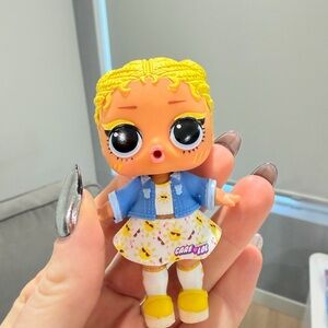 L.O.L. Surprise! Doll with Blue Jacket and Yellow Hair